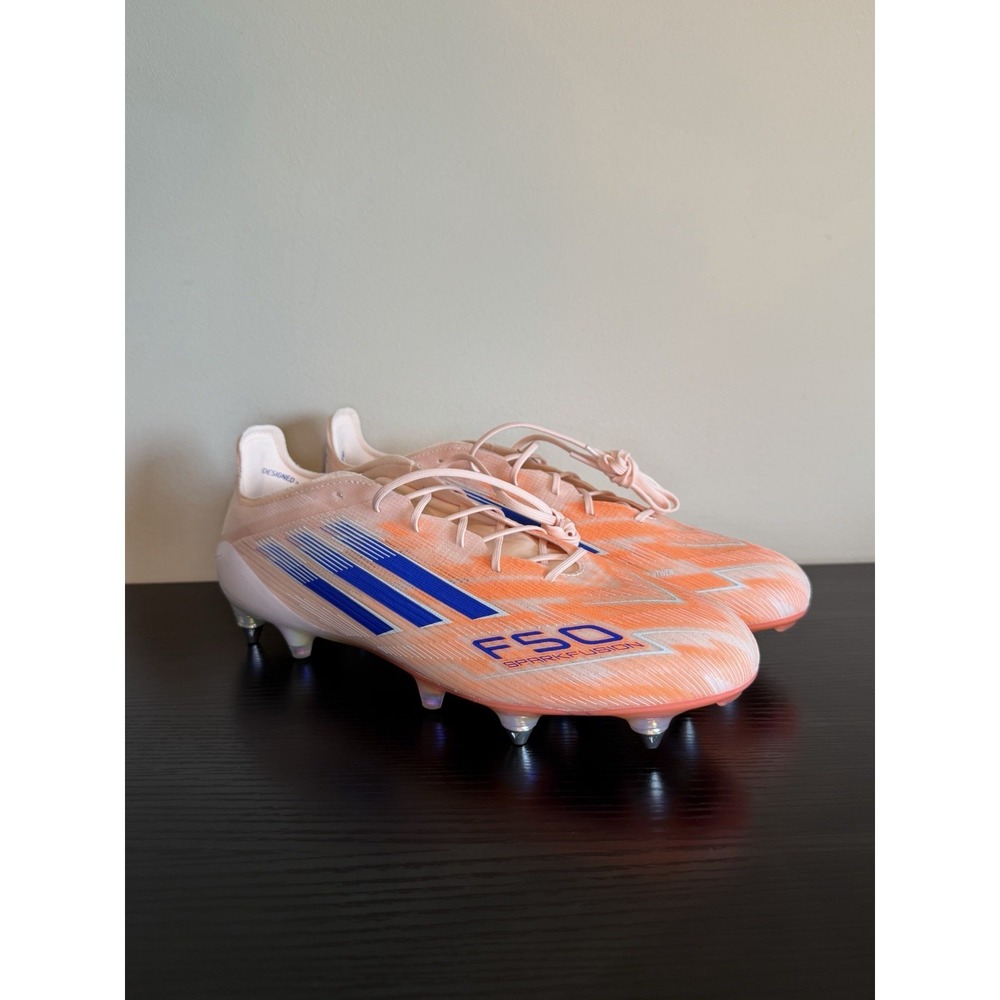 Adidas F50 Sparkfusion Elite SG Soccer Cleats Orange No Box Women's Size 11.5